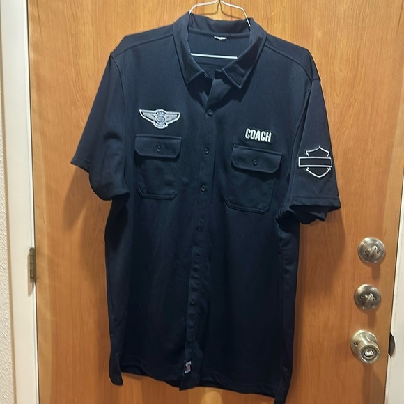 COPY - Harley Davidson work shirt size XL - Picture 1 of 7